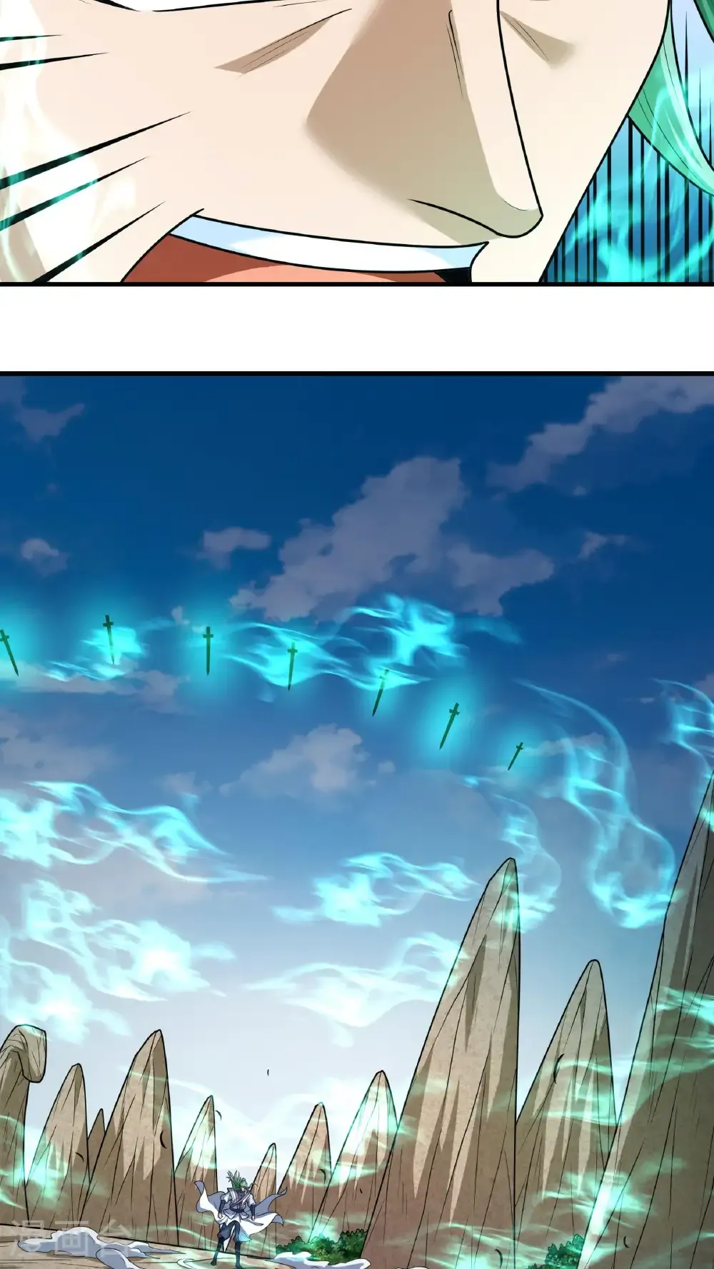 绝世武神第四季4集漫画,第270话2 剑修剑的战斗（2）3图