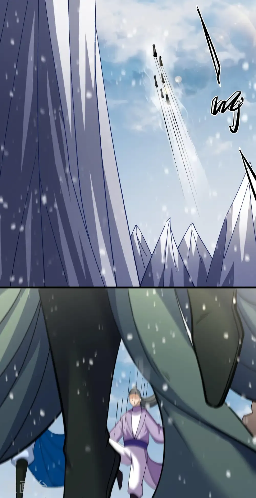 绝世武神第四季11漫画,第306话1 雪殿争斗（1）5图