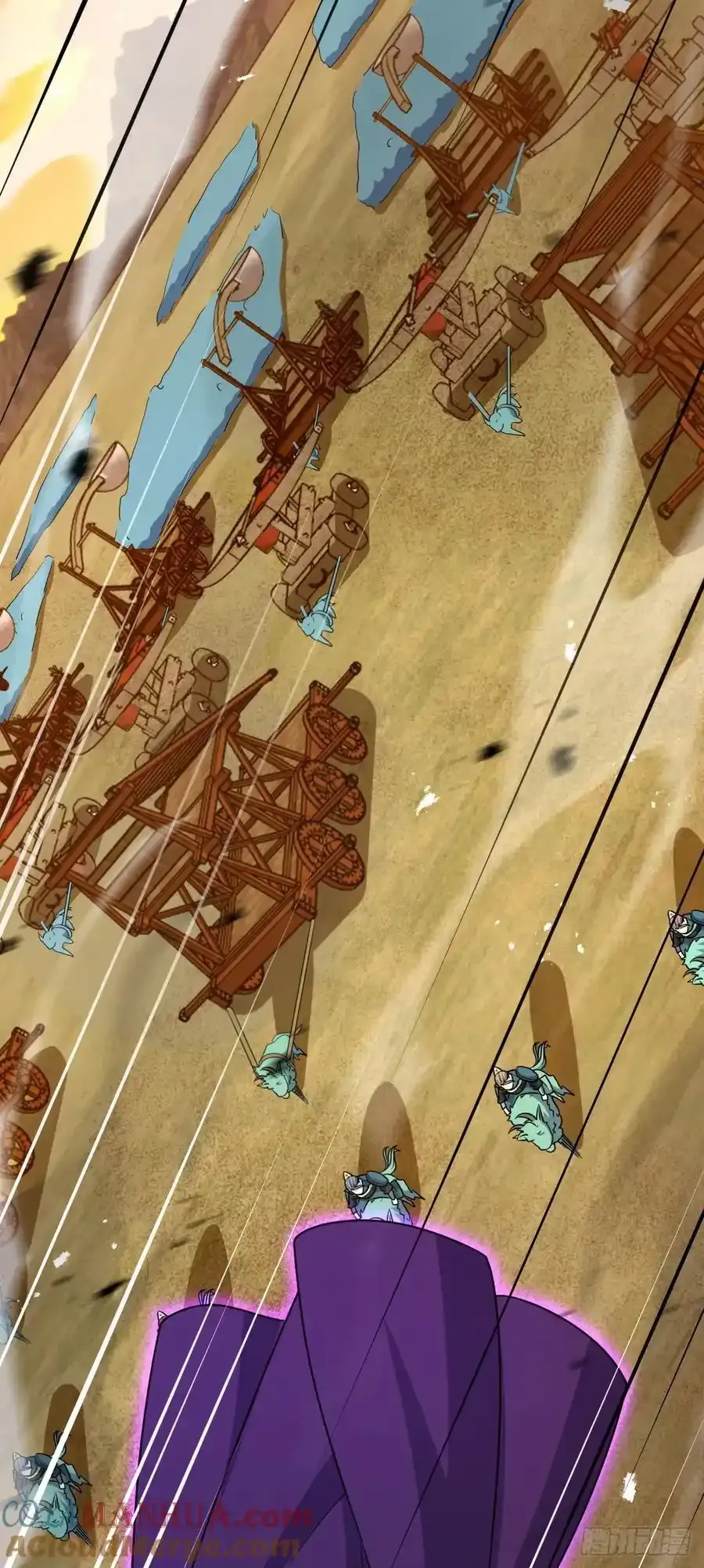 大王饶命漫画,883 王城迎战！2图