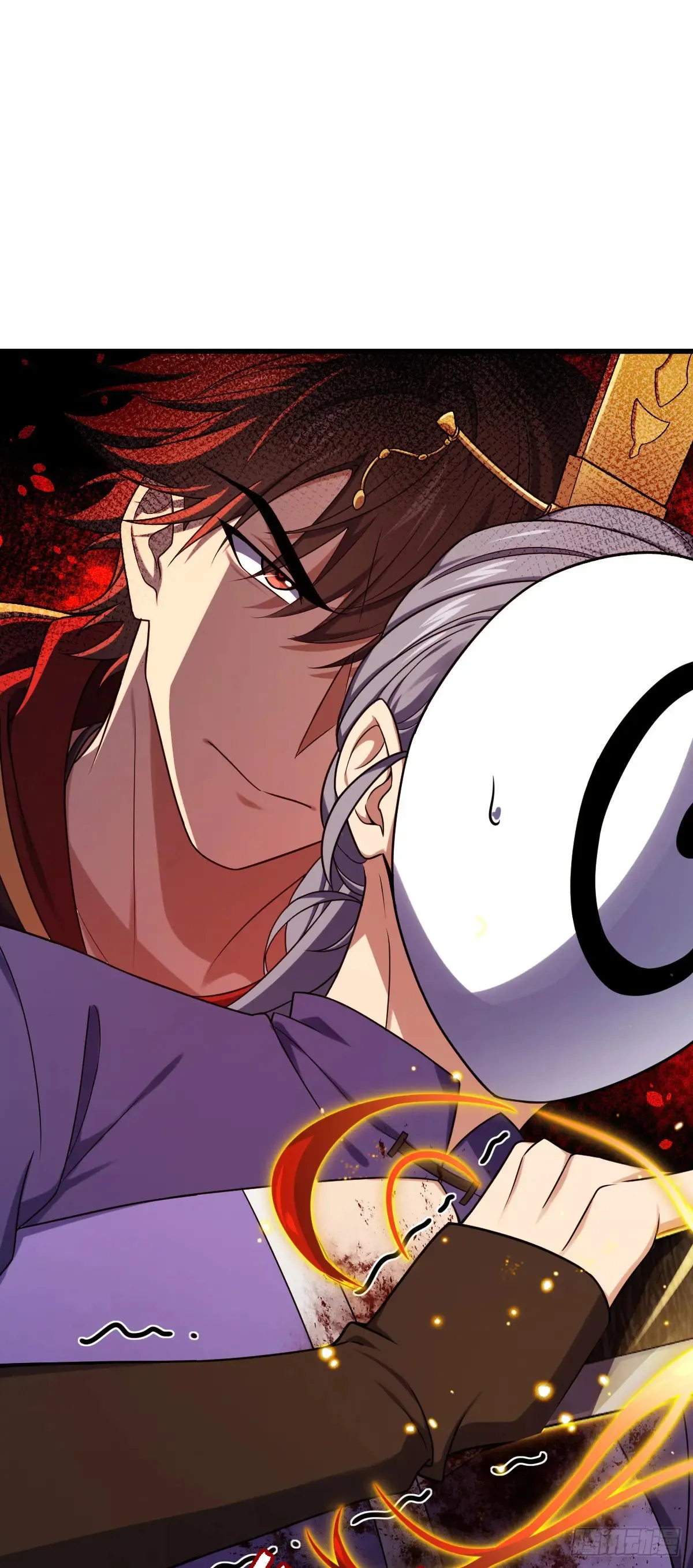 大王饶命漫画,910 休想带走吕树！2图