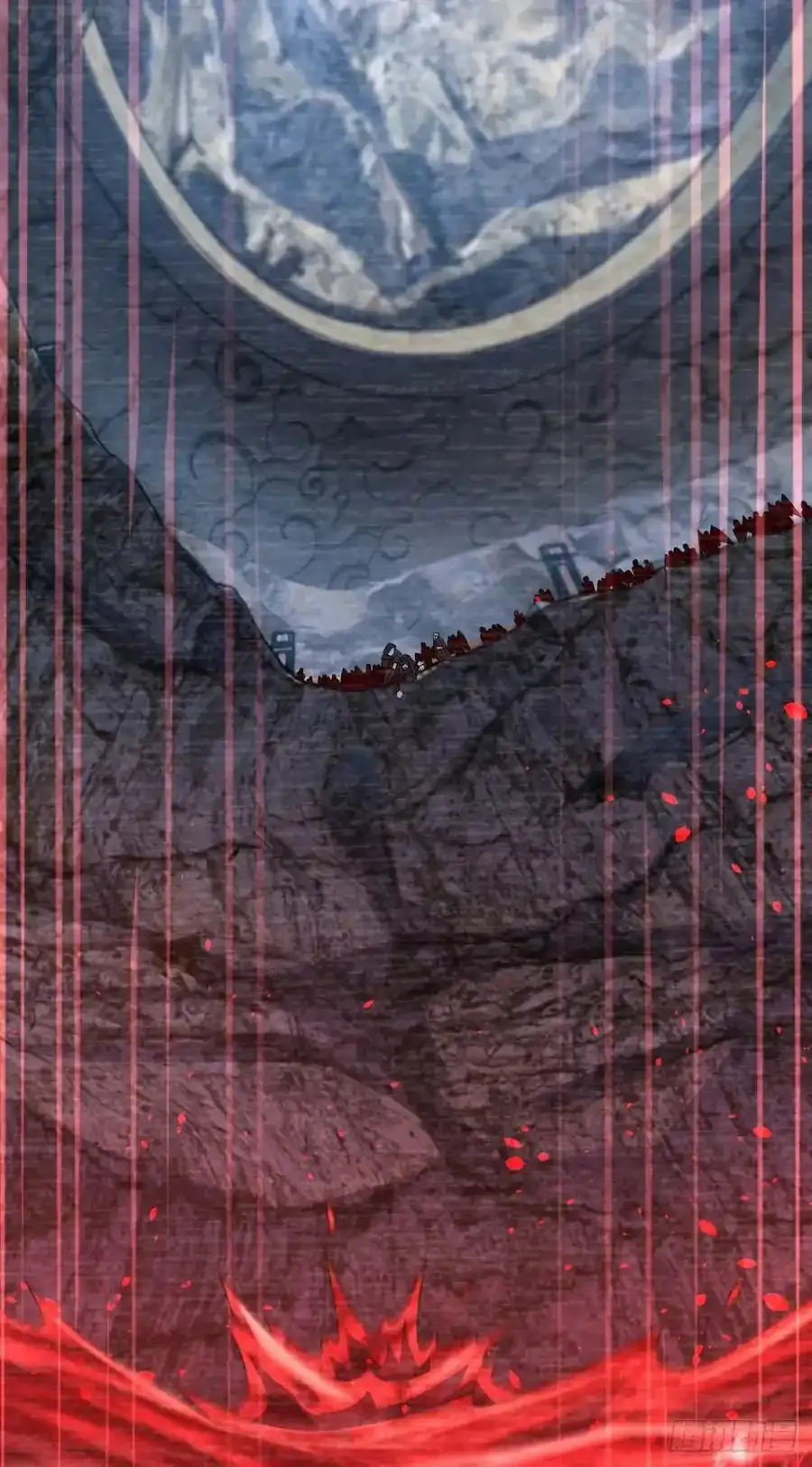 大王饶命漫画,880 青空的蛰伏（元旦快乐）1图