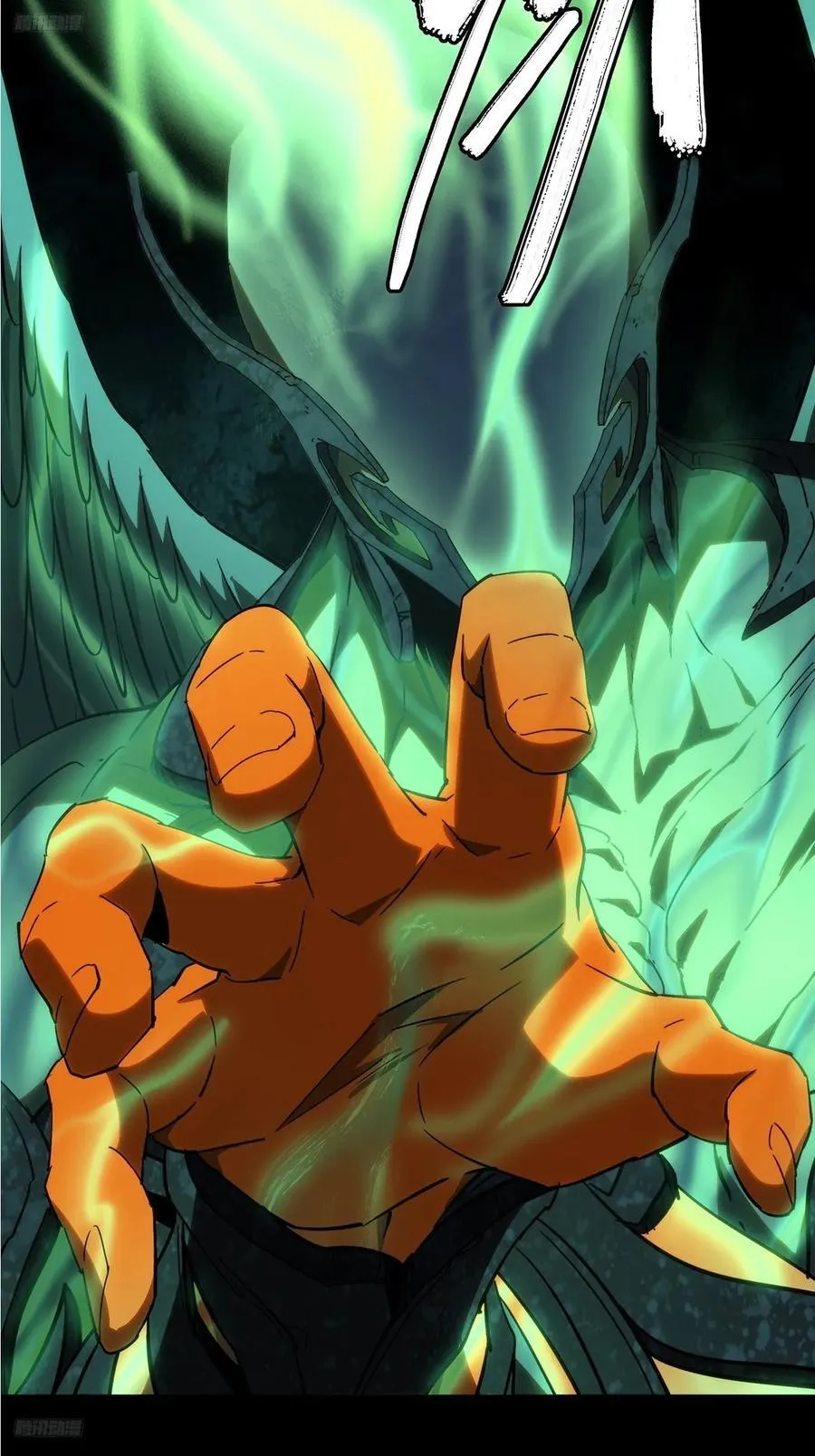 大象无形下一句漫画,第五百章_与神对决下3图