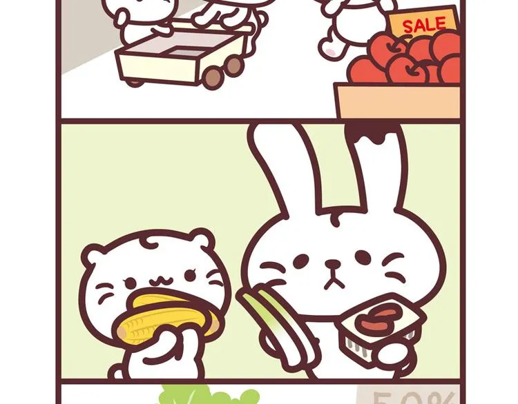 麻吉小猫动画漫画,烤肉食材采购2图