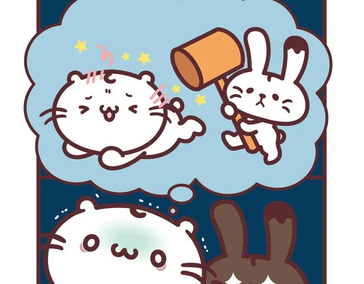 麻吉小猫动画漫画,玉兔捣麻糬3图