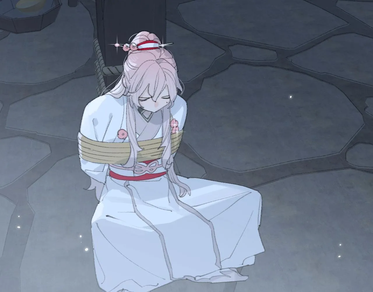 叫声尊主我听听漫画,第5章 悄悄看5图