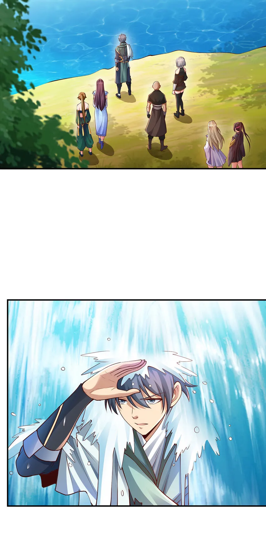 我居然认得上古神文漫画,024 与暗夜殿大战！4图