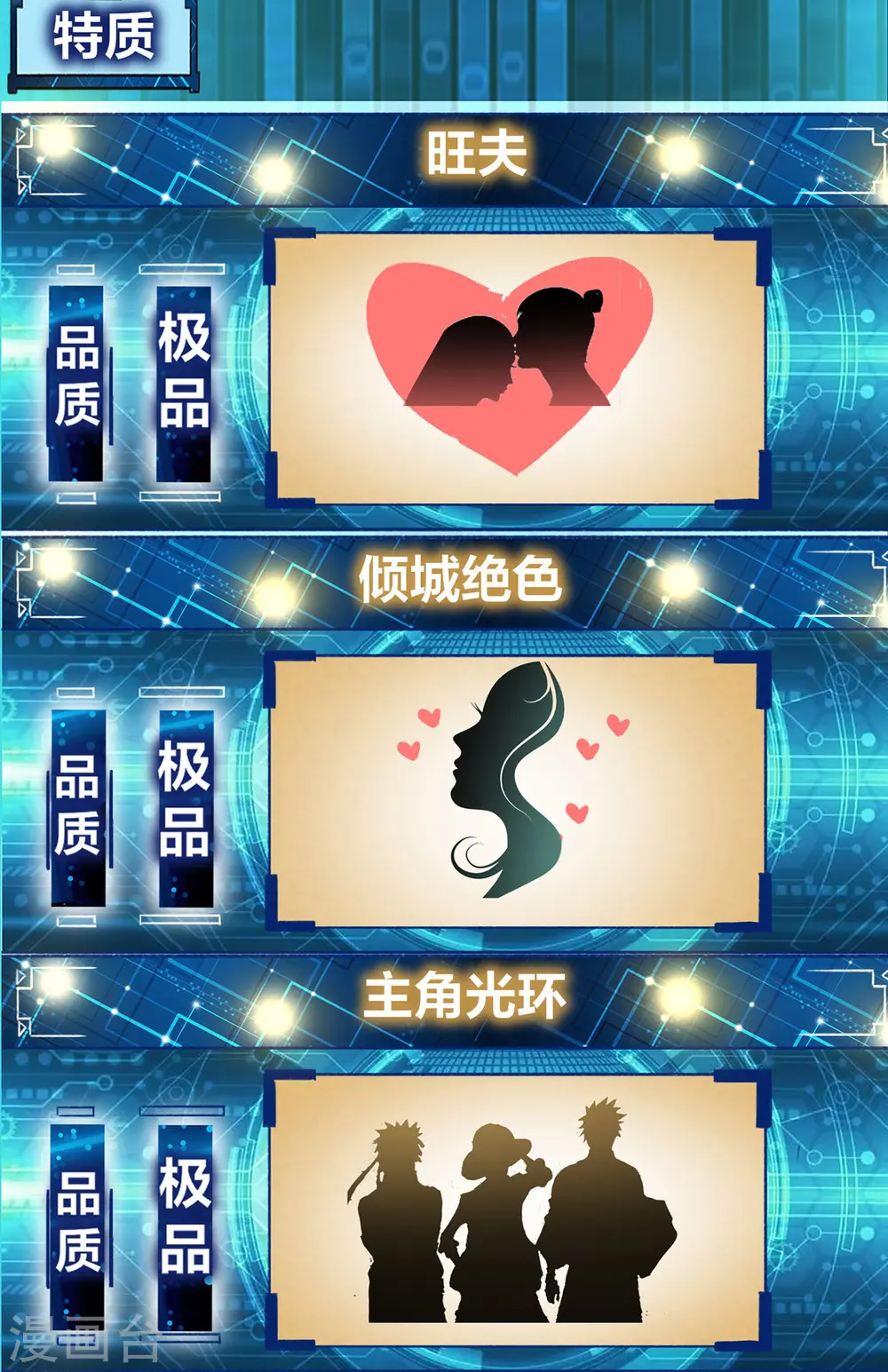 我真不是天命之子漫画,第10话 极品BUFF1图