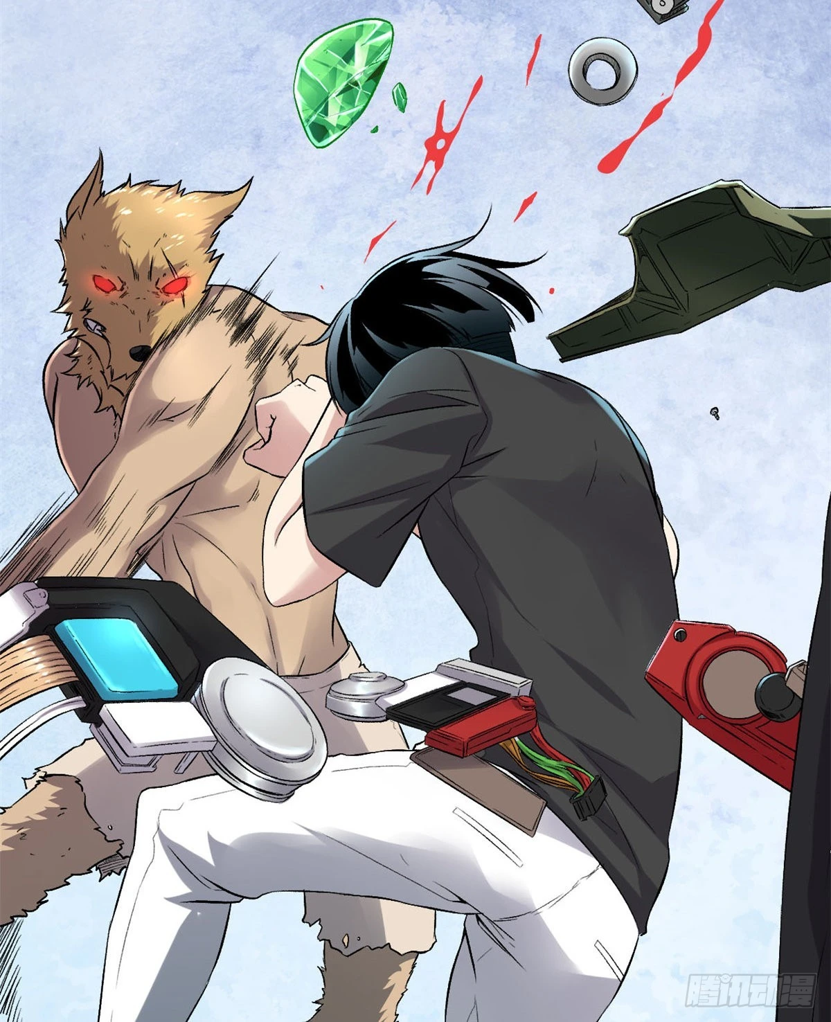 我的影子会挂机漫画,21 激战矮巫怪3图