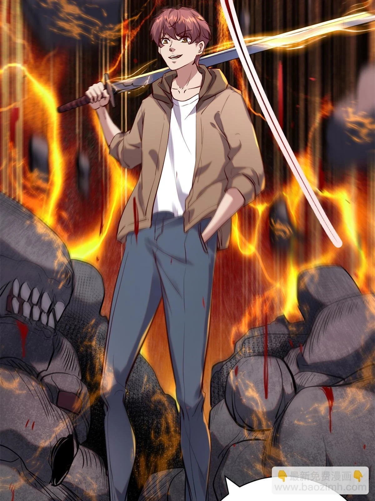 我的影子会挂机漫画,206 魔龙的威胁5图