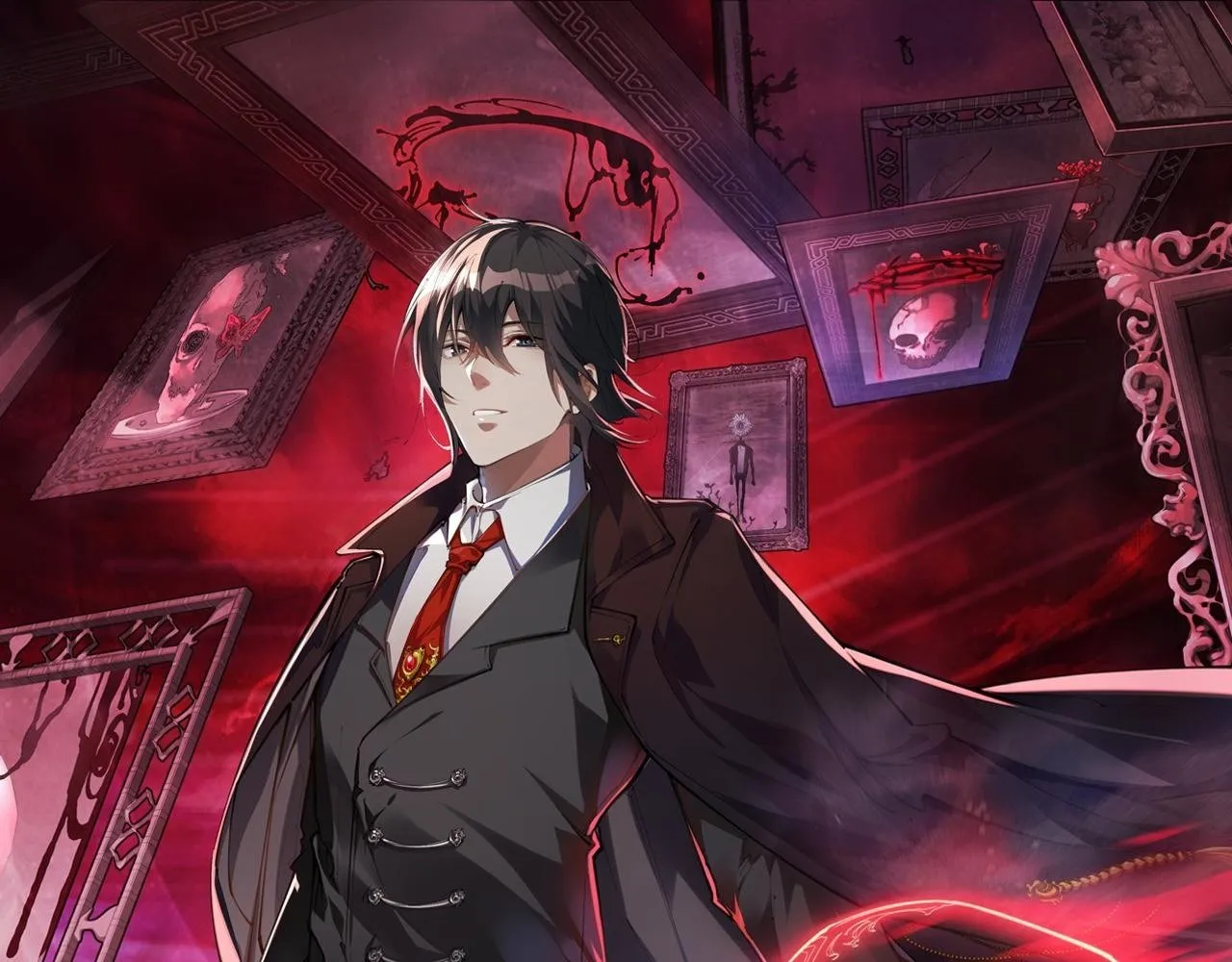 异常收藏家漫画,第1话 摊牌了，我大反派！1图