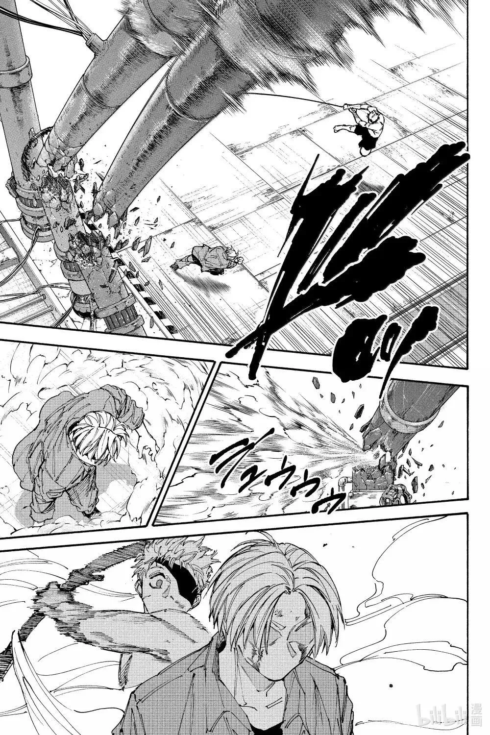 坂本日常真霜平助漫画,第193话 天弓VS阿信3图