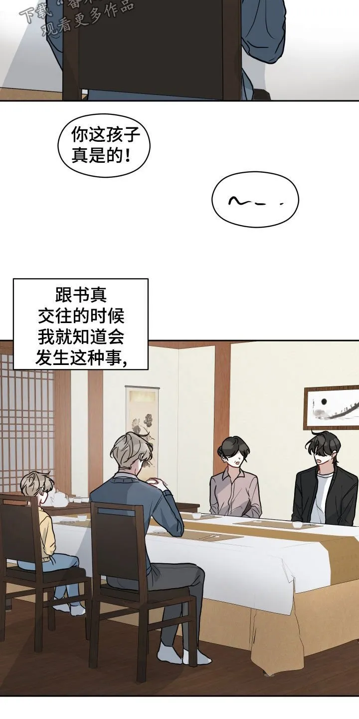 恋爱再临书真以景漫画,第47章：变得奇怪3图