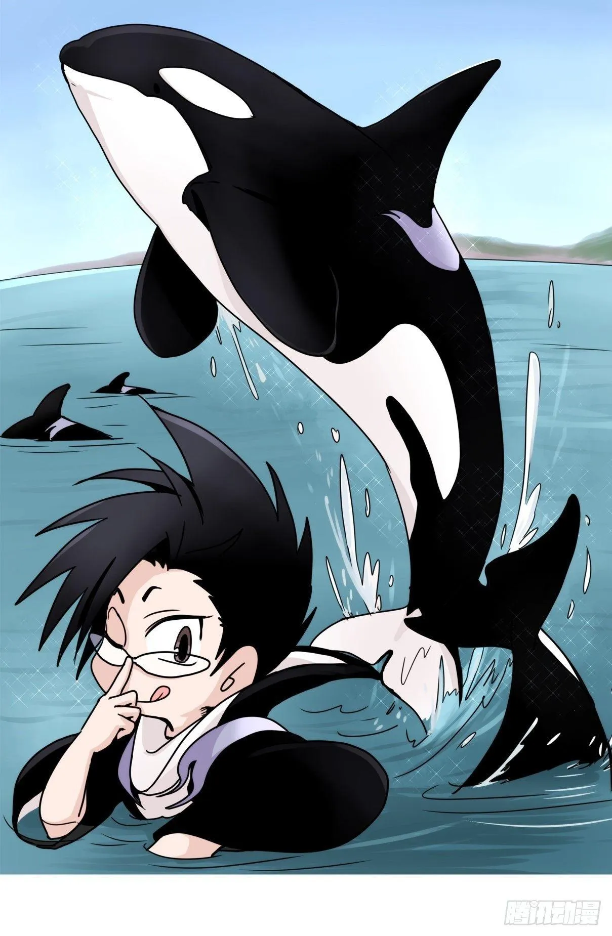 金华至江西望仙谷旅游攻略漫画,虎鲸篇：这些杀手不太冷011图