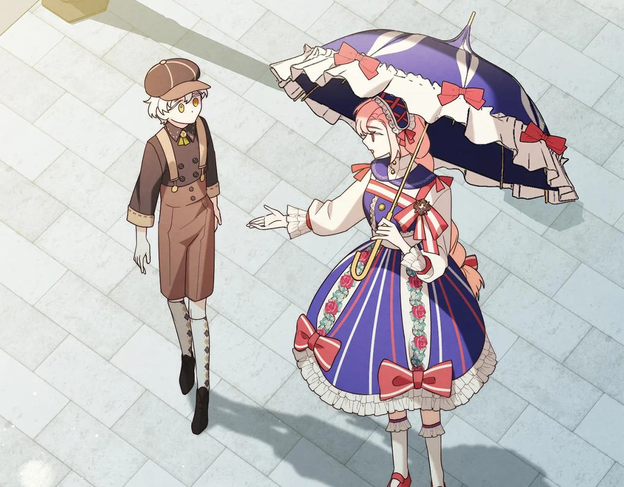 黄金色黎明照耀着你漫画,第31话 罗莎不会抛弃我的3图