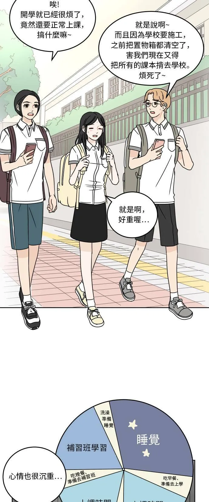 30分钟浪漫路漫画,[第54话] 下课时间2图