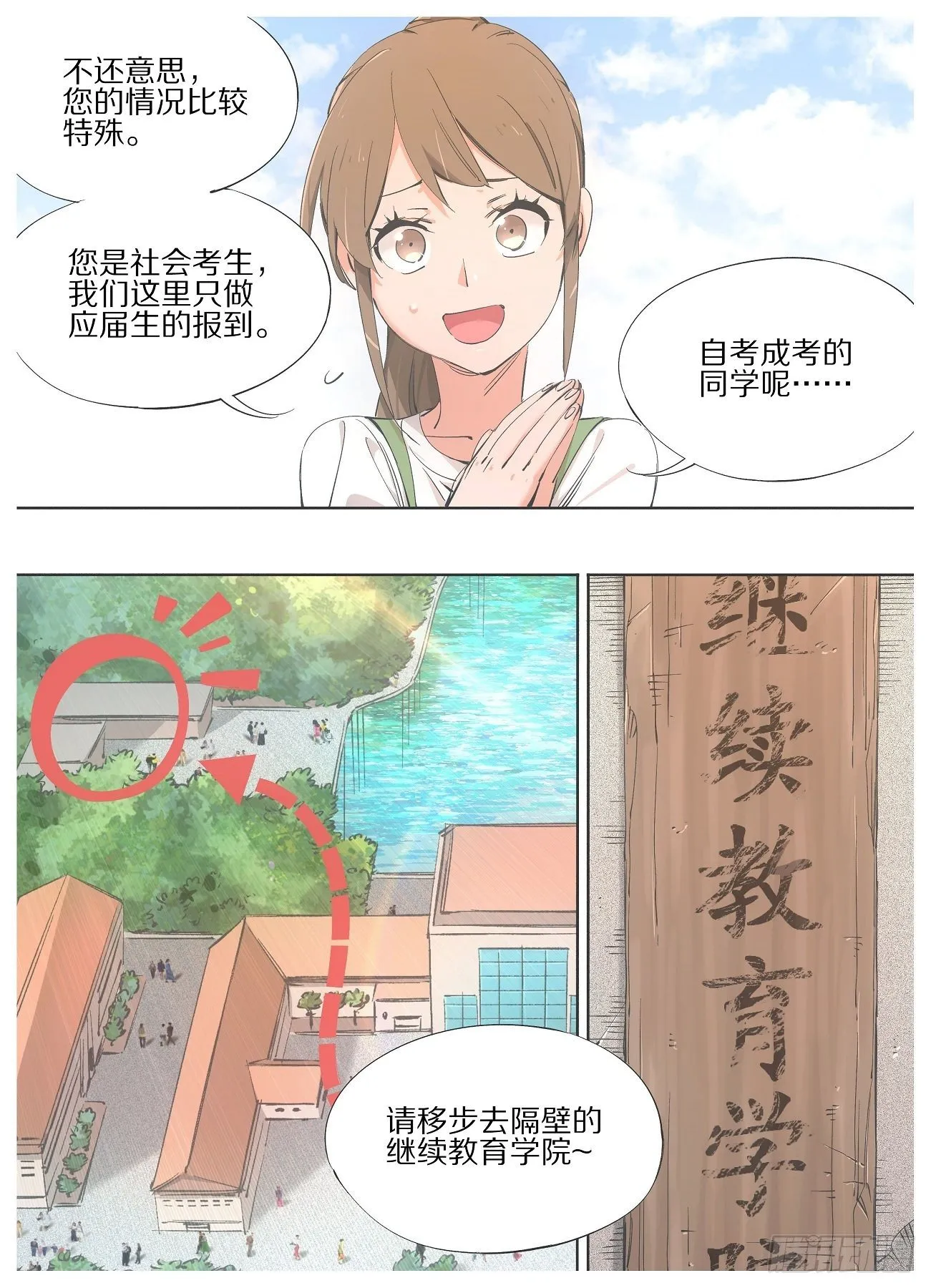 铁锤少女是什么梗漫画,76.继续教育学院2图