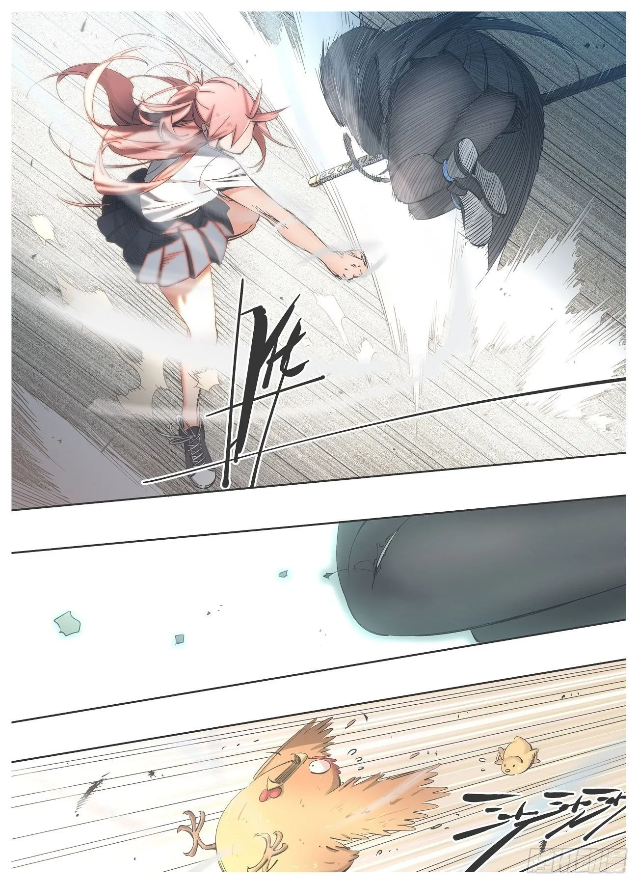 铁锤少女是什么梗漫画,78.你应该跟我混！2图