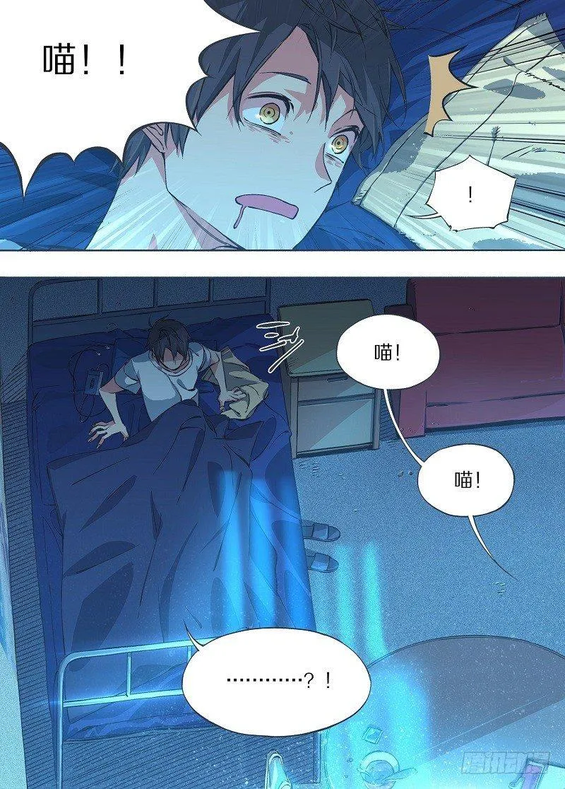 我的铁线莲原版漫画,6.我养猫了！2图