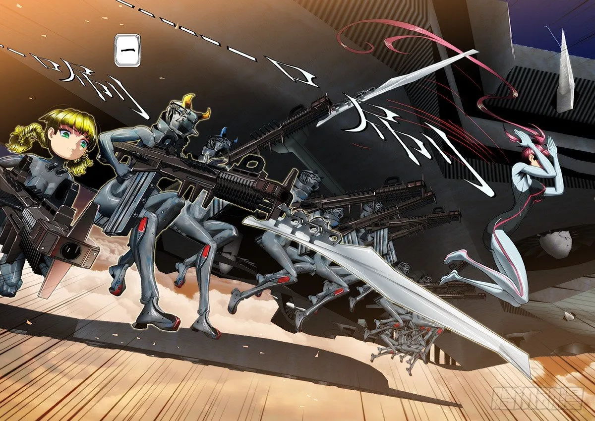 铁姬钢兵第2季免费观看漫画,16：空降虫后星1图