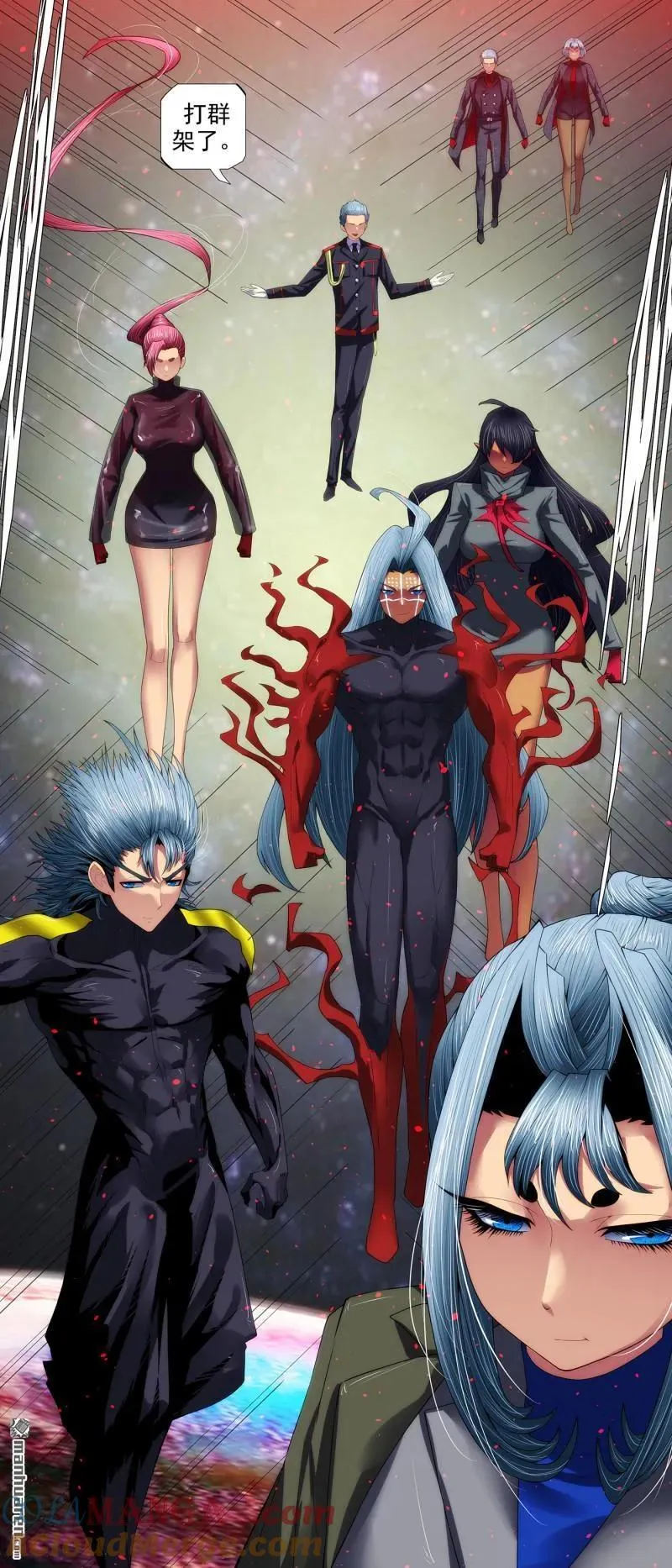 铁姬钢兵第一季完整版漫画,第693回 打群架3图