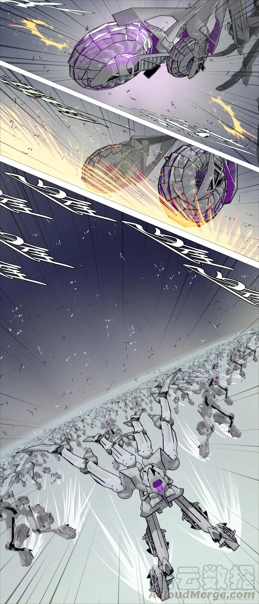 铁姬钢兵35漫画,金身真人3图