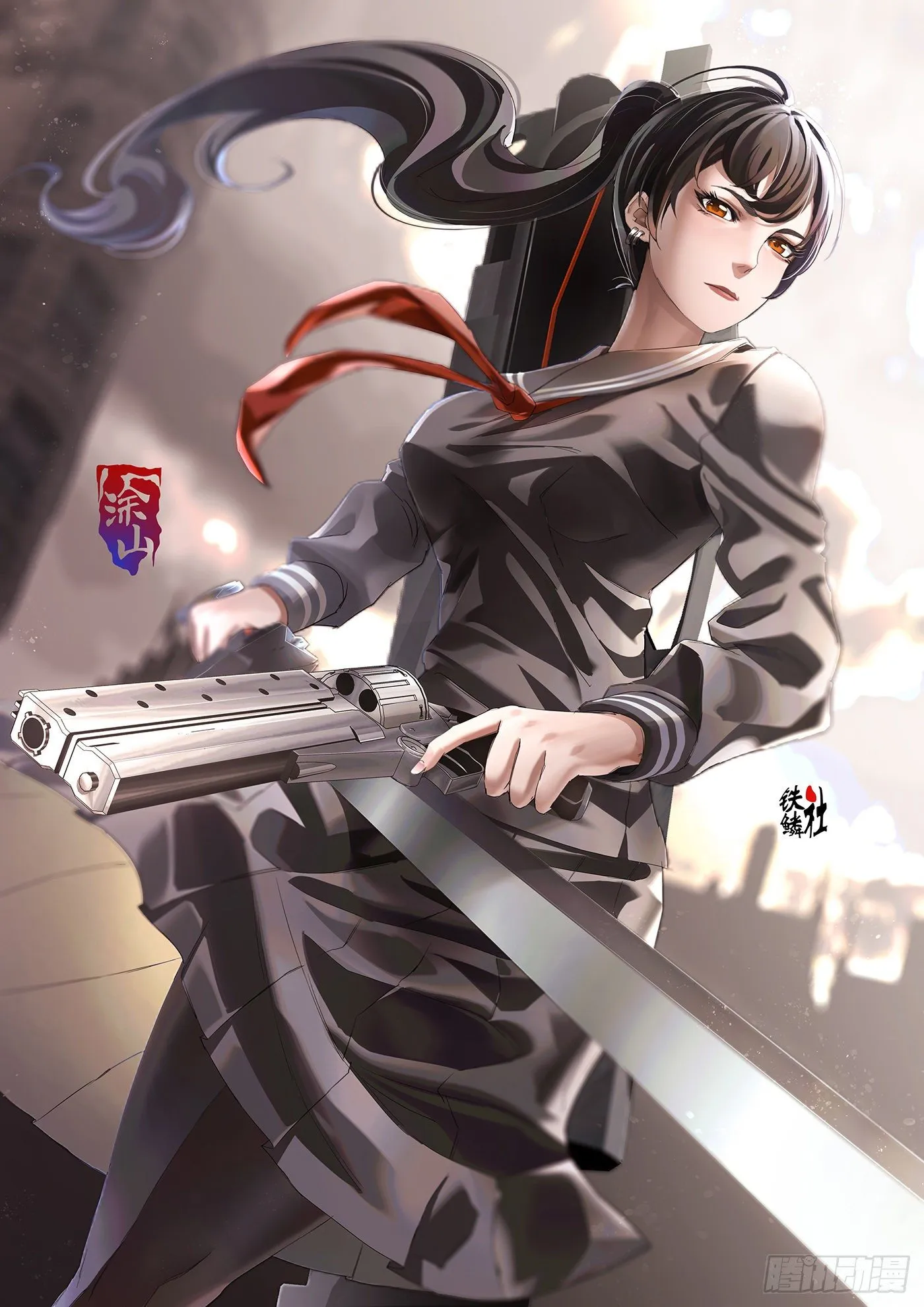 铁姬钢兵在线观看免费漫画,铁姬番外预告1图