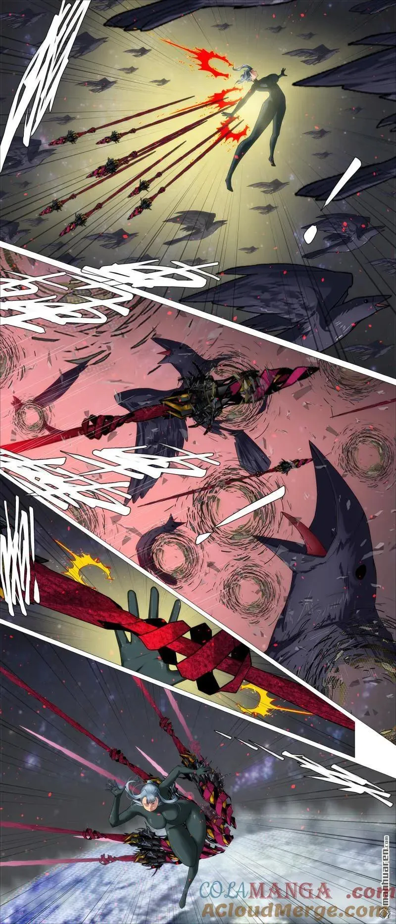 铁姬钢兵在线观看免费漫画,第688回 射鸦神箭3图