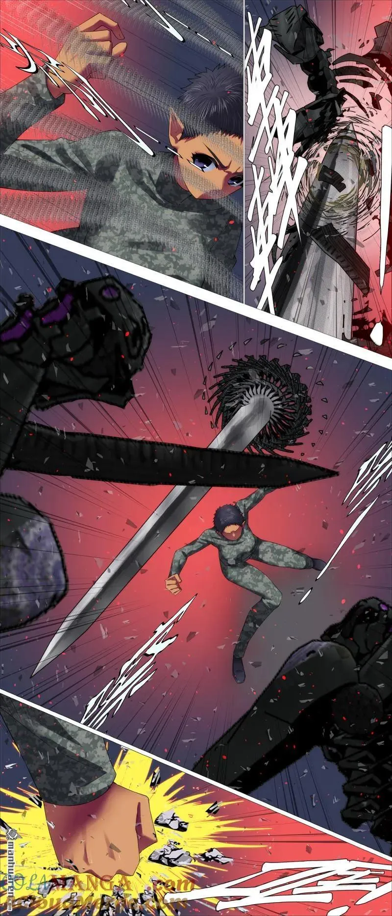 铁姬钢兵35漫画,第686回 龙妃守地球4图