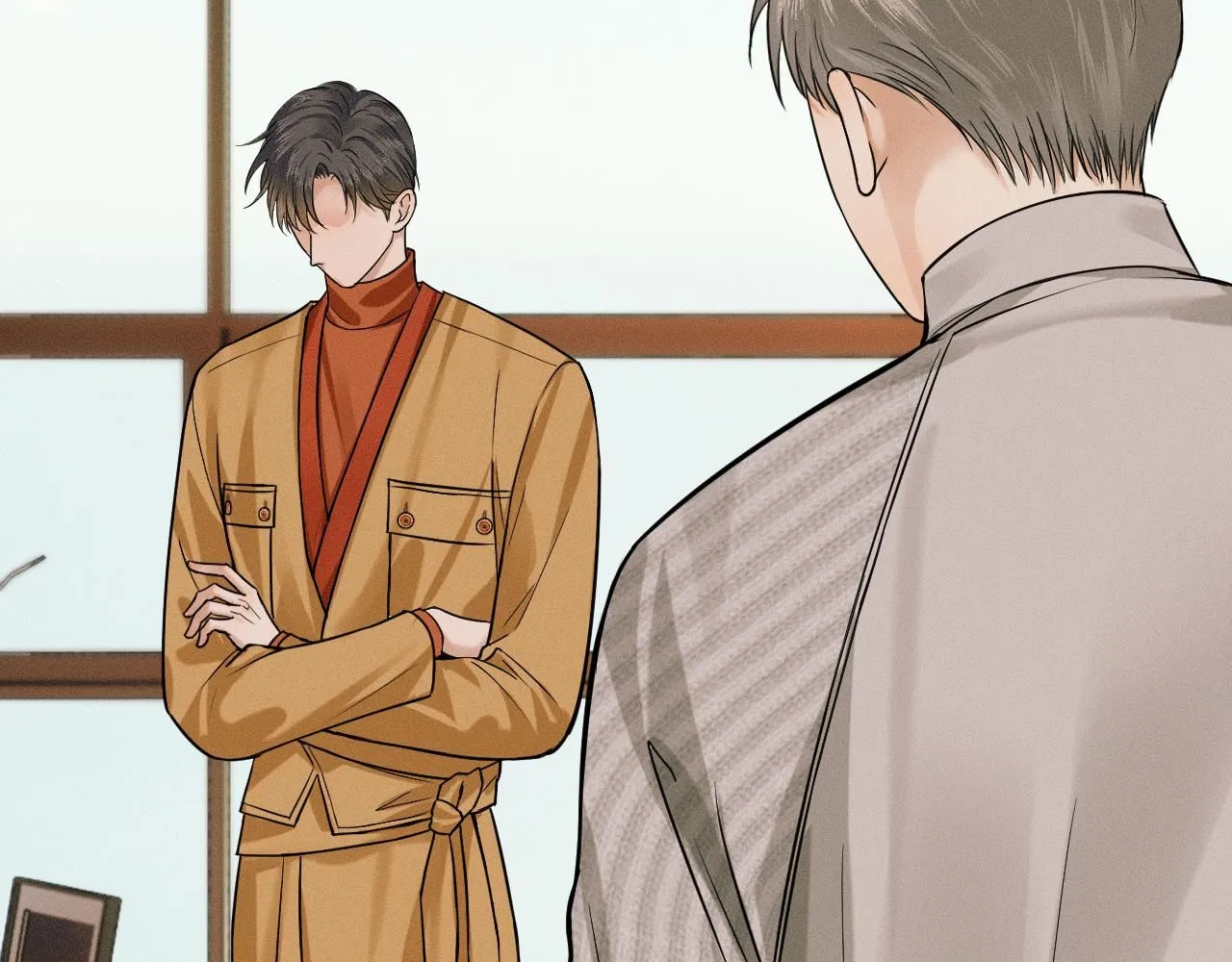 你却爱着一个他~漫画,第54话 你到底有没有插一脚！4图