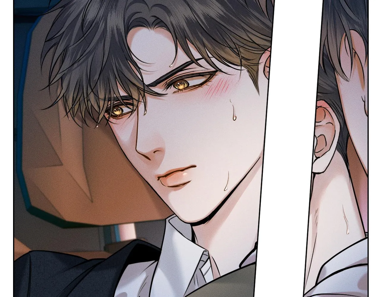 你却爱着一个他~漫画,第37话 硬的不行顺毛摸3图