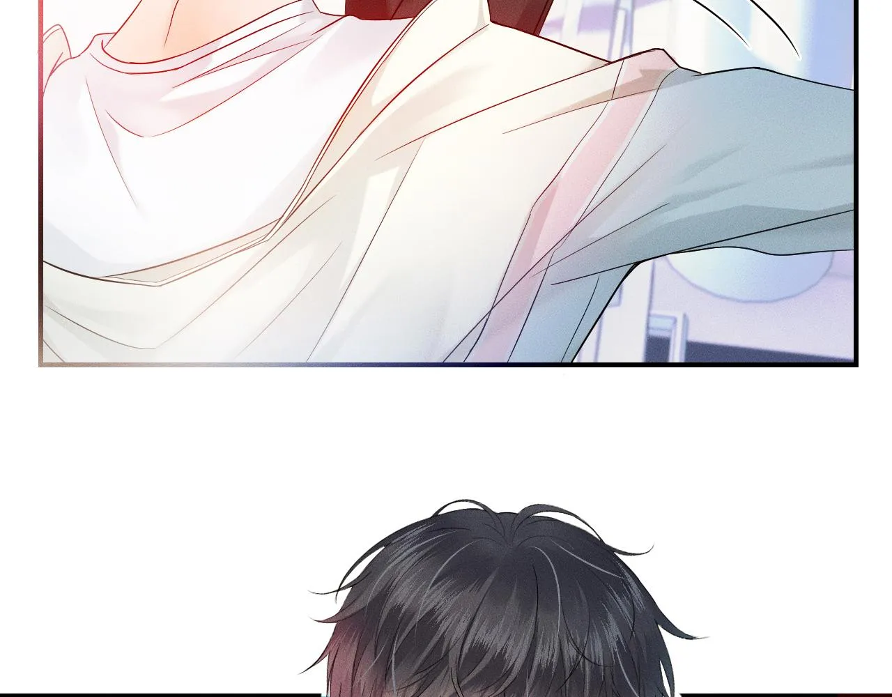 你却爱着一个他~漫画,第14话 我俩睡一间就行5图