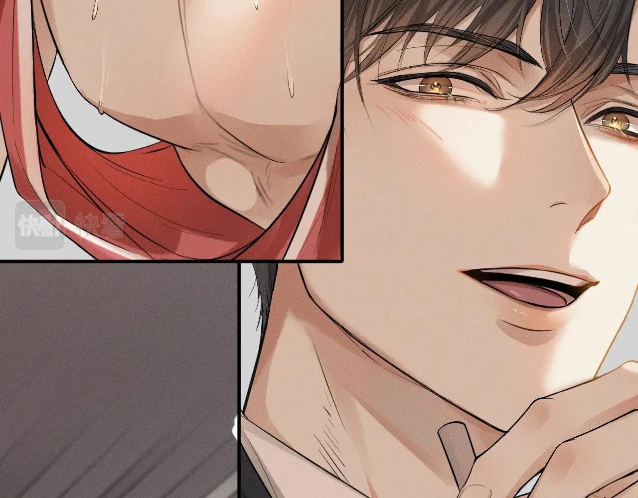 你却爱着一个他~漫画,第1话 对他一见钟情了3图