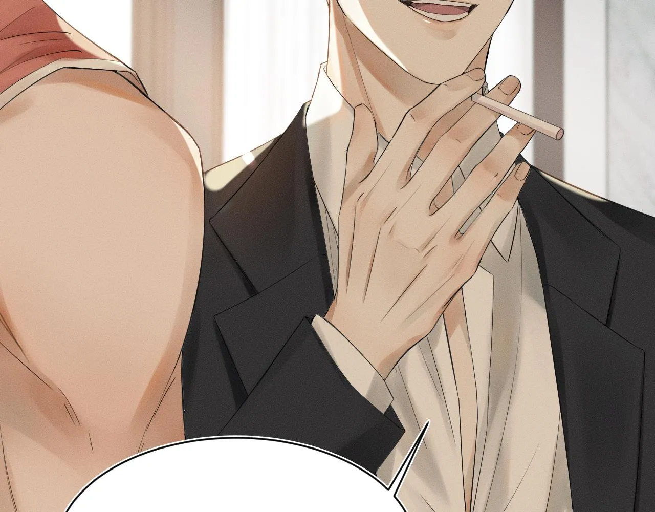 你却爱着一个他~漫画,第1话 对他一见钟情了3图