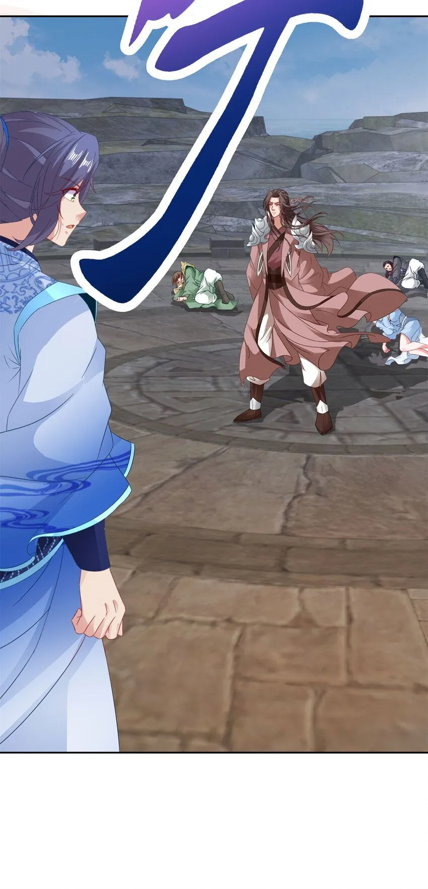 神魂武帝漫画,第341话 被打散的暴风阵4图