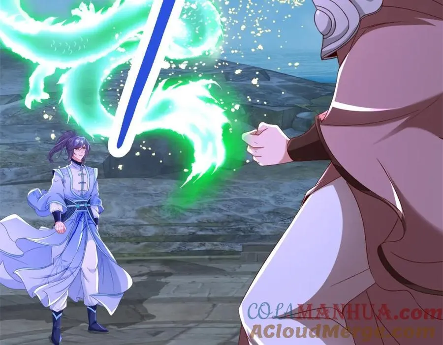 神魂武帝漫画,第344话 饕餮战青龙1图