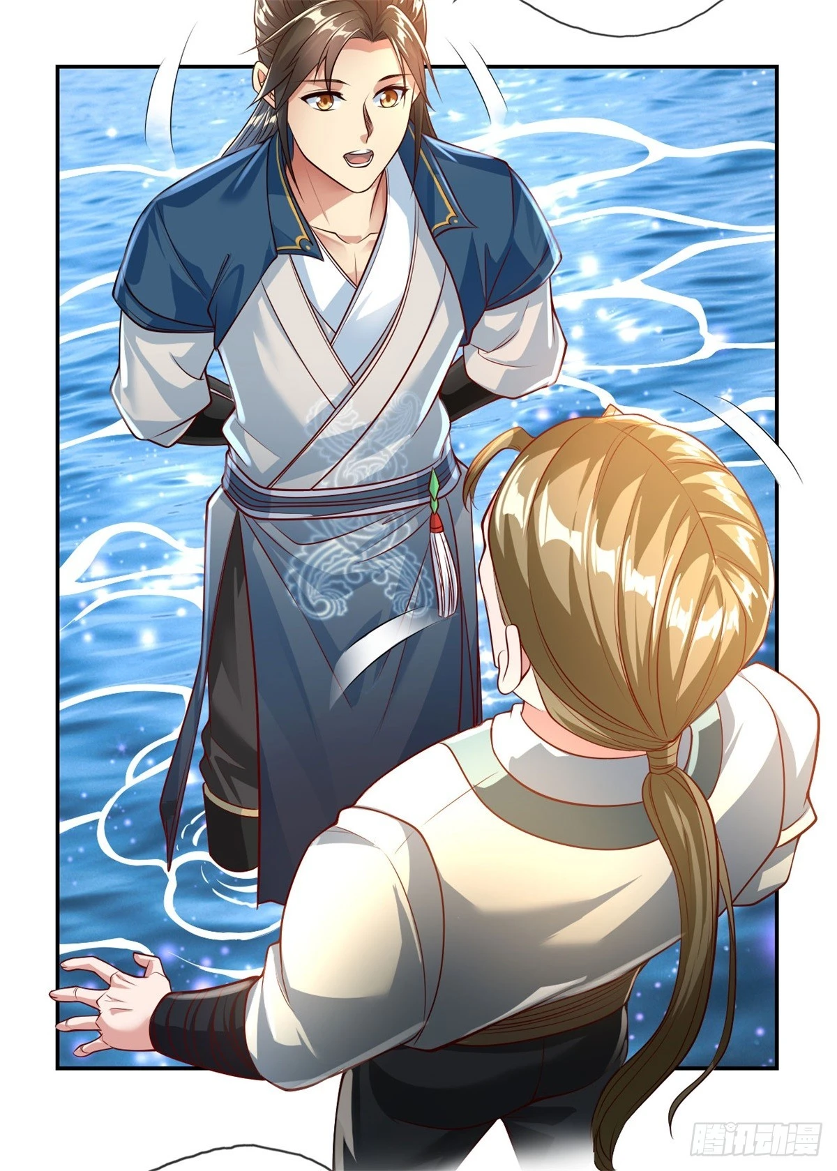 我可以无限顿悟2免费观看漫画,第23话 可爱的人3图