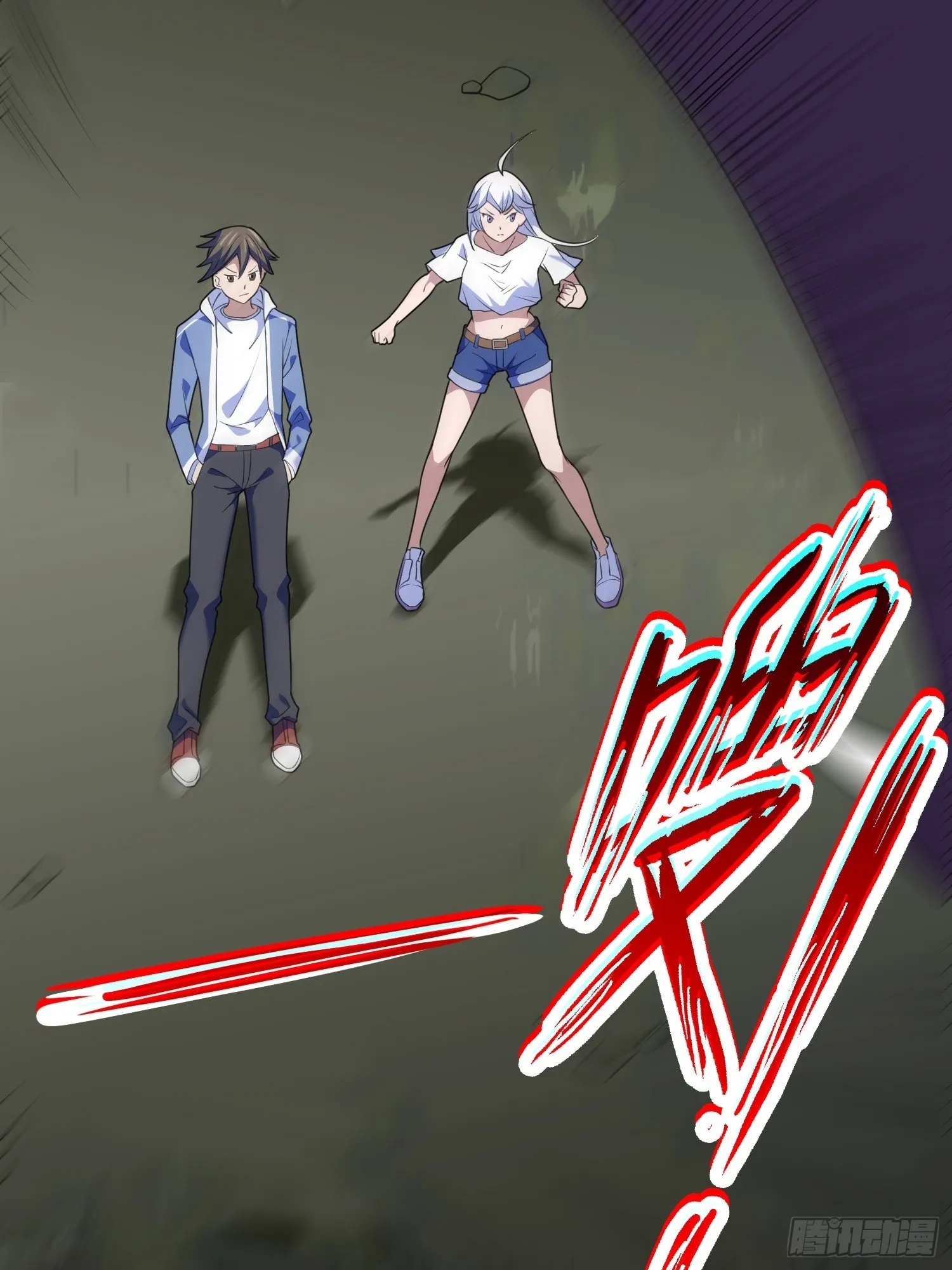 御神重生漫画,第6话 小白出手了2图