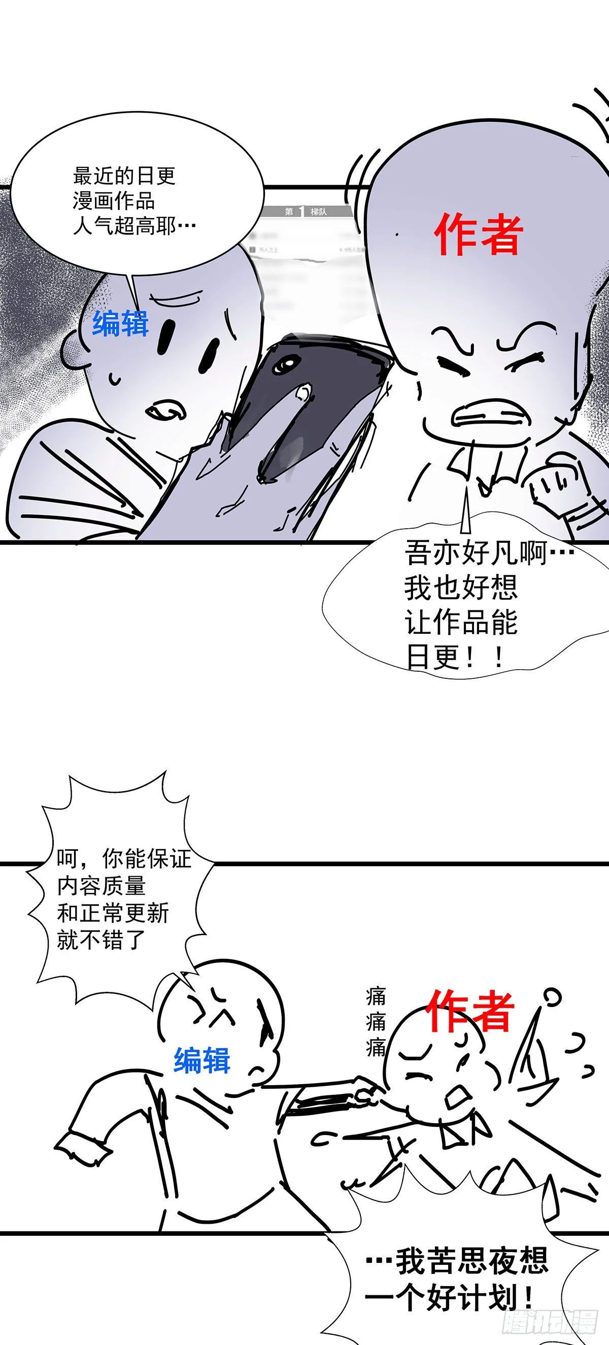 万人之上漫画,第23话 易先生今晚我们斗地主4图