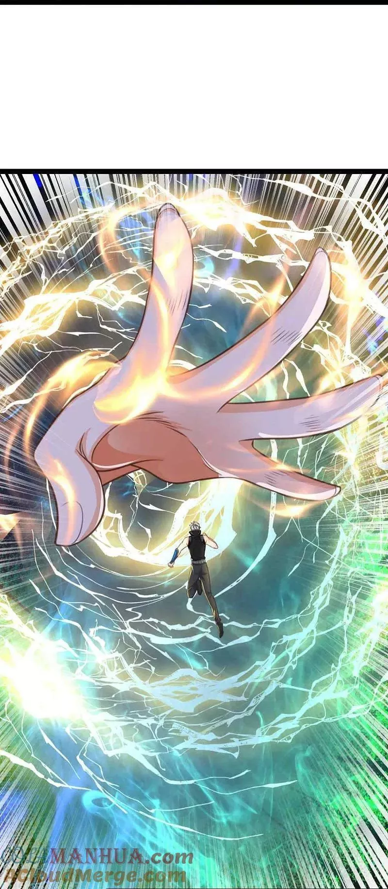 仙尊奶爸当赘婿漫画,第374话 好戏开演，霸仙体开3图