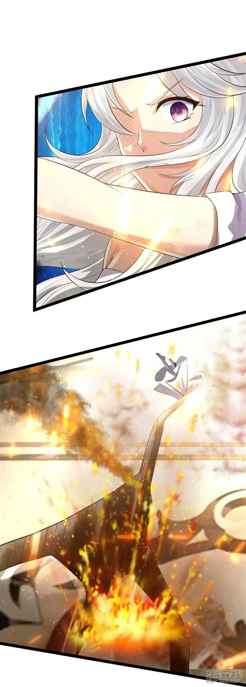 仙尊奶爸当赘婿漫画,第381话 你逼我的，生命流逝2图