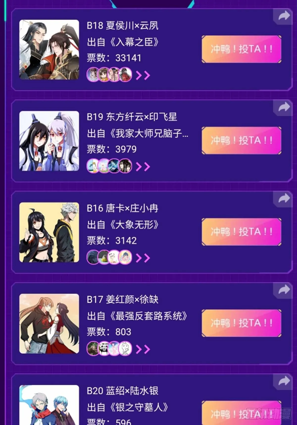 大象无形下一句漫画,CP赛对决战开始！2图