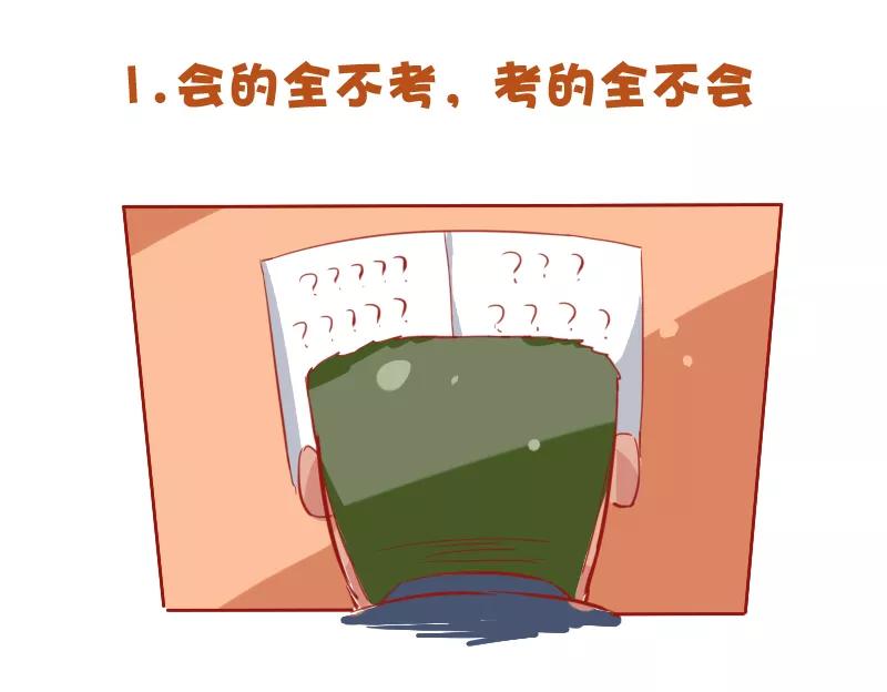 第727话 考试时最让人崩溃的十件事1