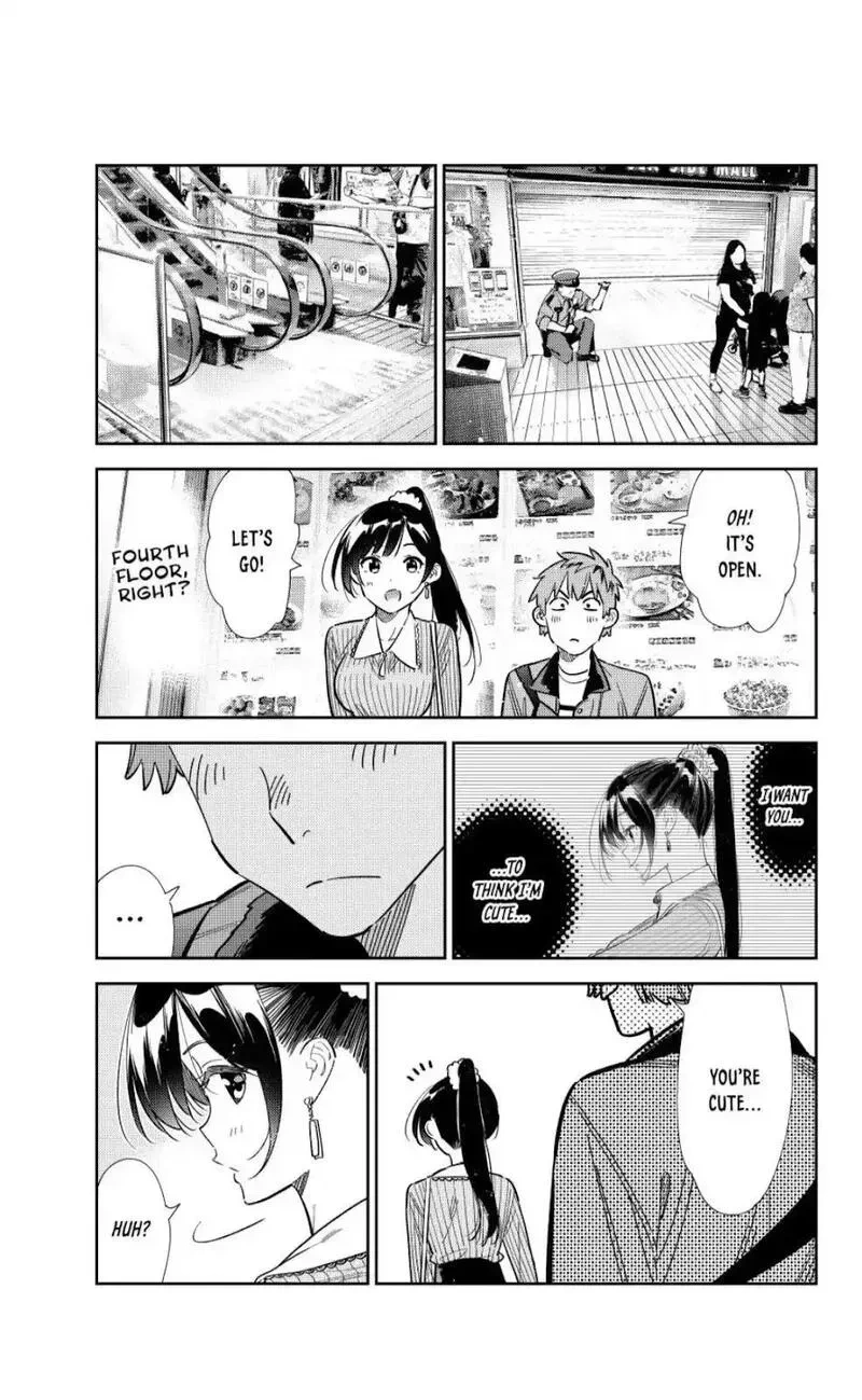 女朋友、借我一下~漫画,355 恋慕之心与女朋友④1图