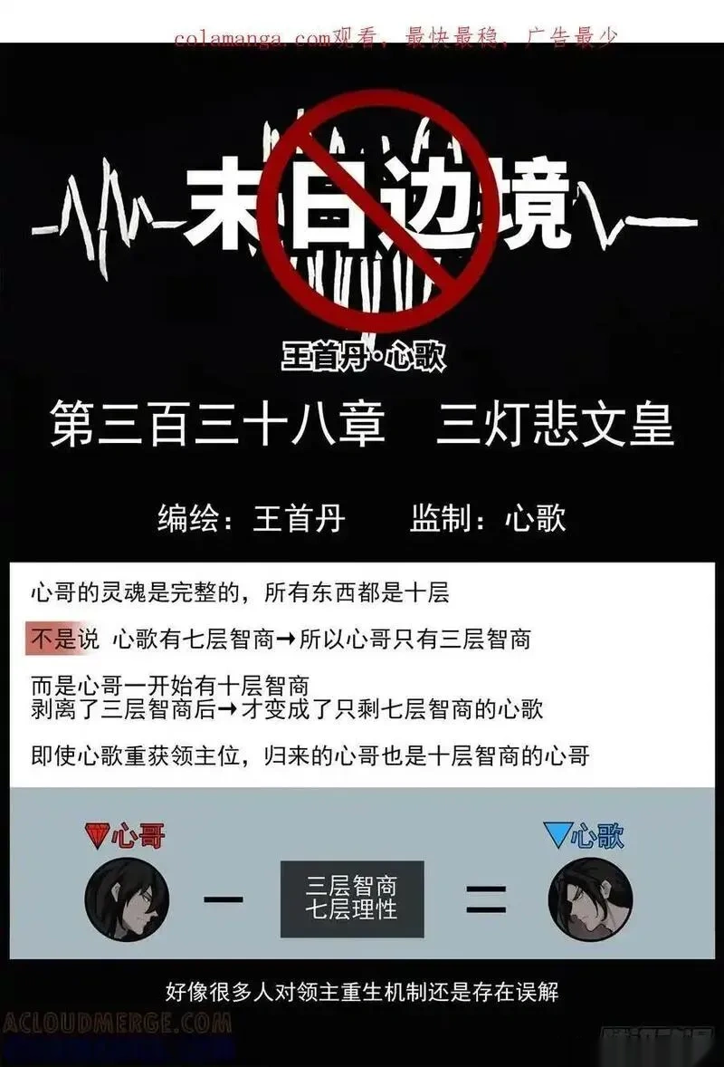 末日边境·王者荣耀篇免费漫画下滑漫画,第三百三十八章 三灯悲文皇1图