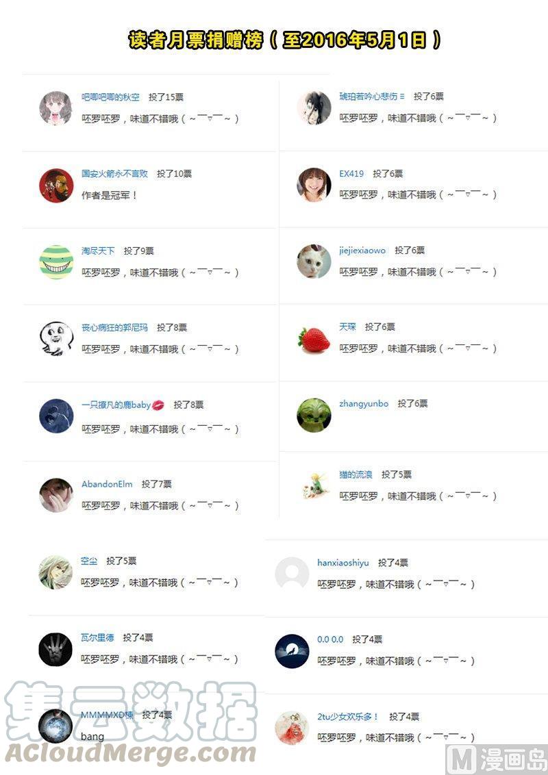 正文 183 读者感谢之章①0