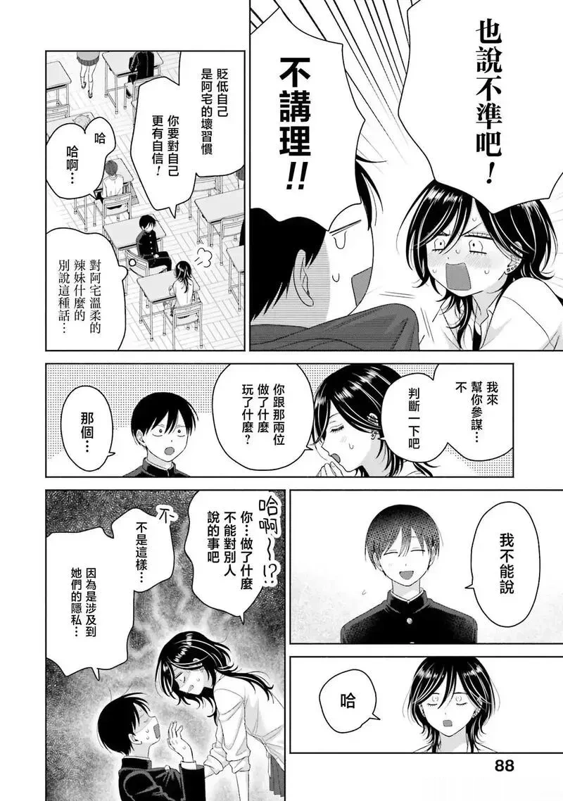 没有辣妹会对阿宅温柔!?~漫画,第66话2图