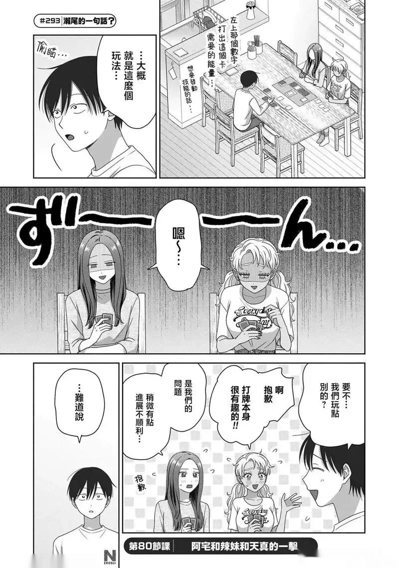 没有辣妹会对阿宅温柔!?~漫画,第80话1图