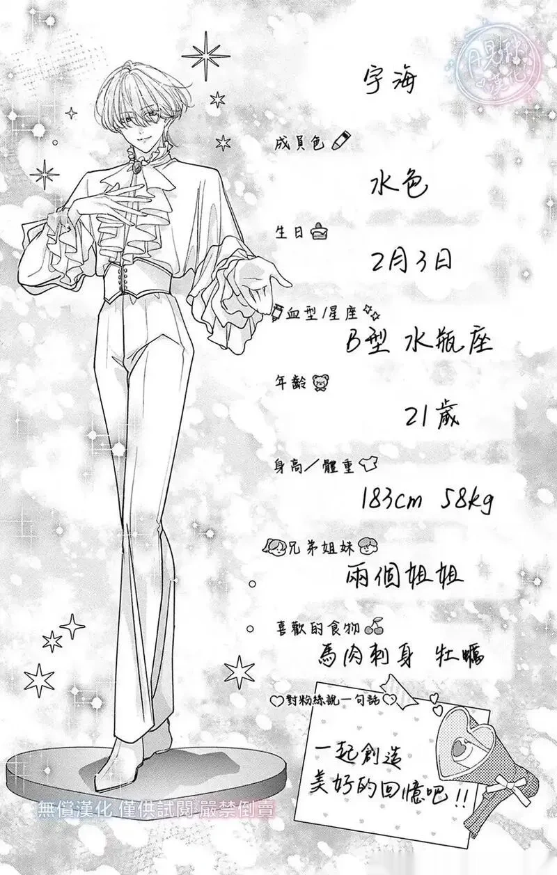 身为女主角，却成为了男爱豆♂！？~漫画,04卷特典3图