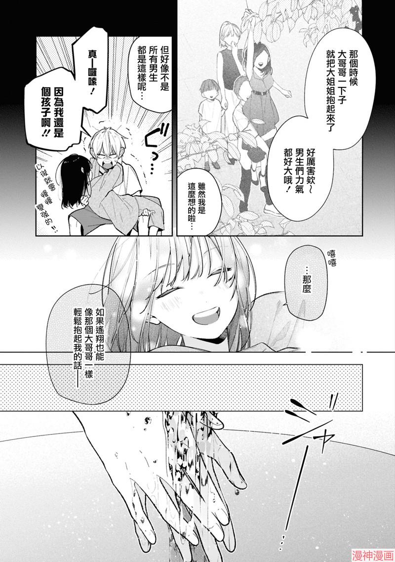 恋上朋友姐姐的男孩子~漫画,连载14.13图