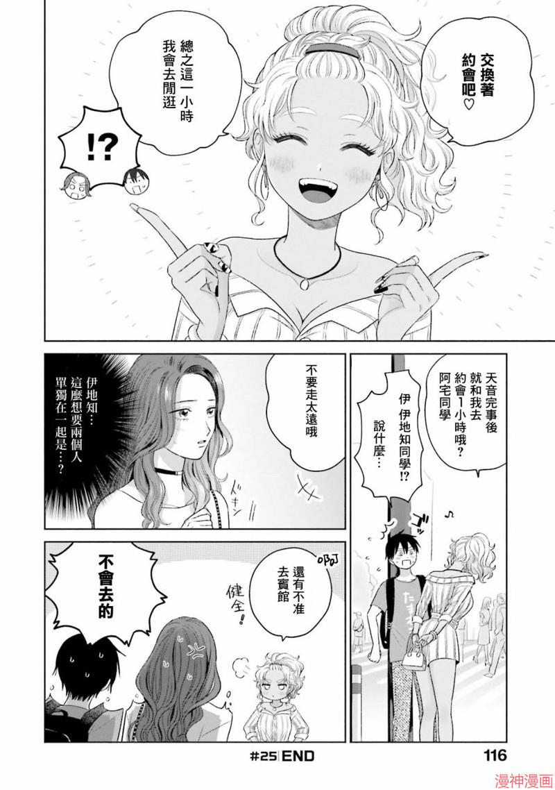 没有辣妹会对阿宅温柔!?~漫画,第06话4图